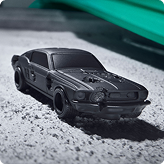 Black toy car