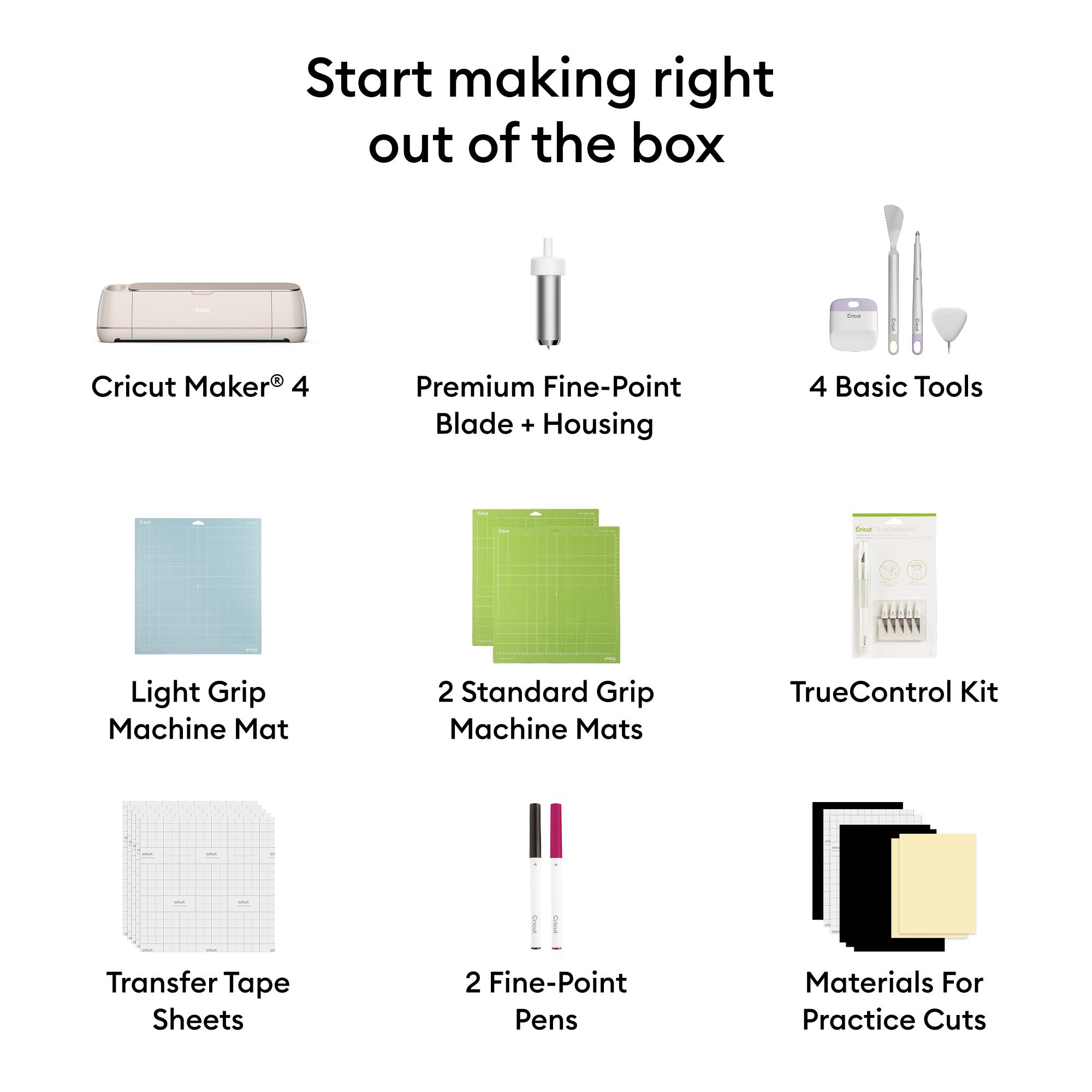 Cricut Maker® 4 + Everything Bundle